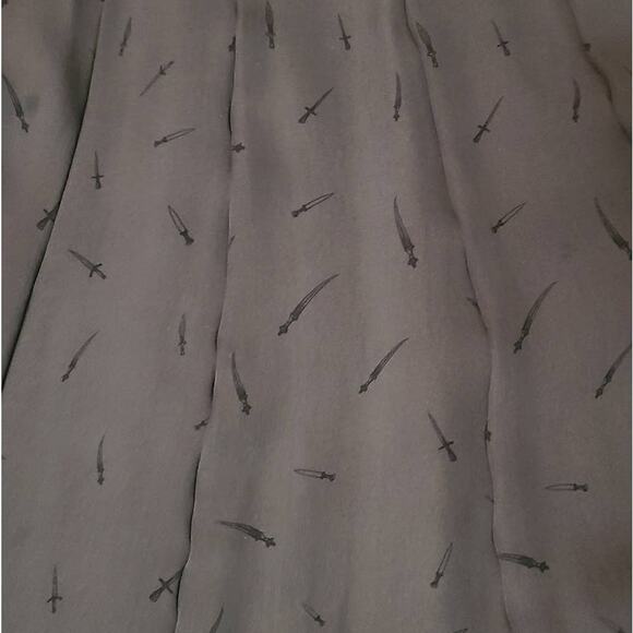 Rag and Bone Blouse 100% silk, size 4, gray - Picture 5 of 5